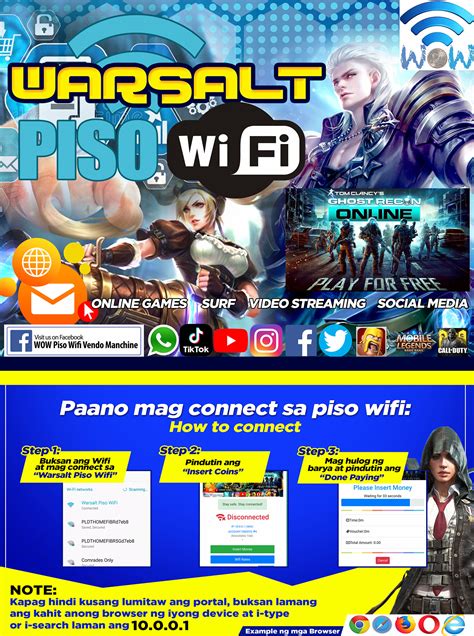 Warsalt Piso WiFi is now .